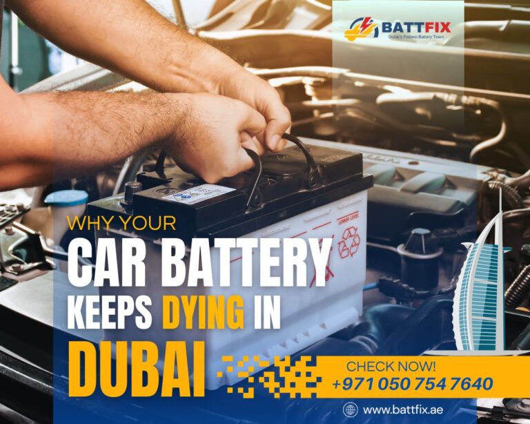 Common Reasons Your Car Battery Dies in Dubai